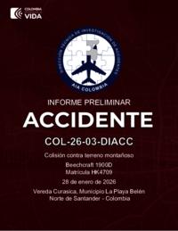 Cúcuta-Camilo Daza Airport (CUC/SKCC) → Ocaña-Aguas Claras Airport (OCV/SKOC) — crash photo