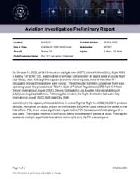 Denver International Airport, CO (DEN/KDEN) → Los Angeles International Airport, CA (LAX/KLAX) — crash photo