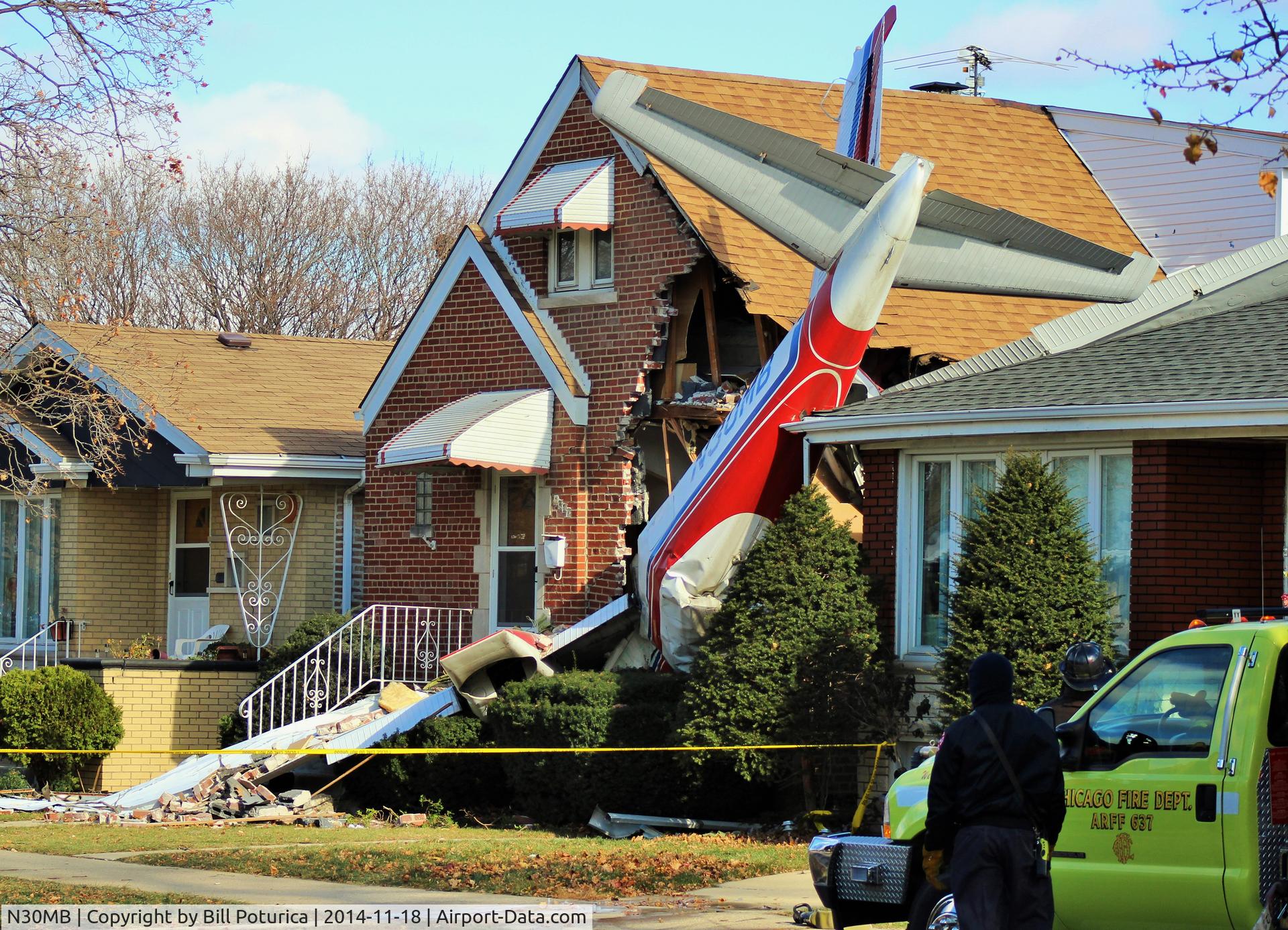 Chicago - Columbus — crash photo
