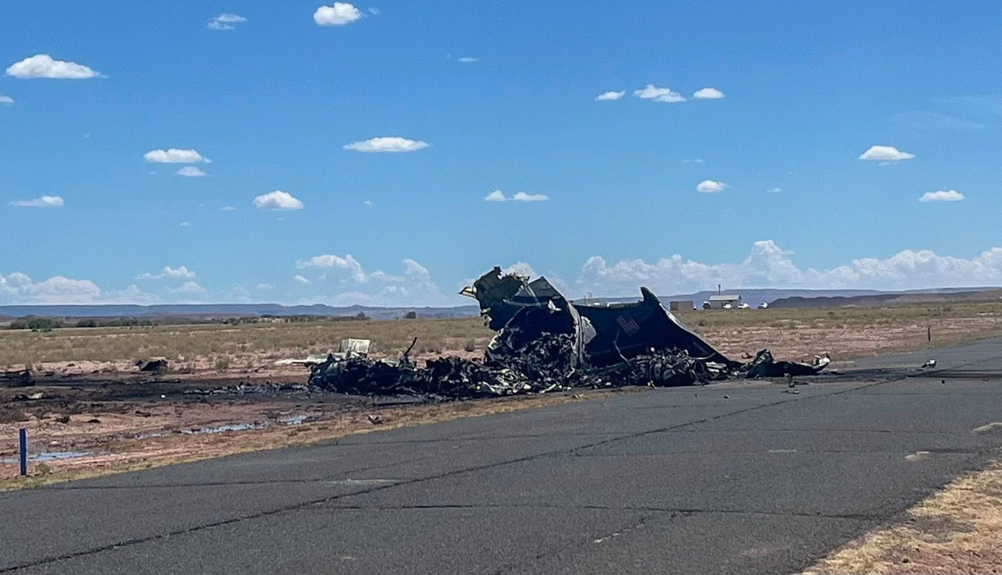 Albuquerque International Airport, NM (ABQ/KABQ) → Chinle Municipal Airport, AZ (E91) — crash photo