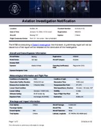 Anchorage-Ted Stevens International Airport, AK (ANC/PANC) → Kodiak Airport, AK (ADQ/PADQ) — crash photo