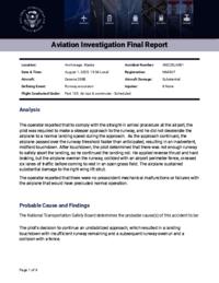 Tatitlek Airport, AK (PAKA) → Anchorage-Merrill Field, AK (MRI/PAMR) — crash photo