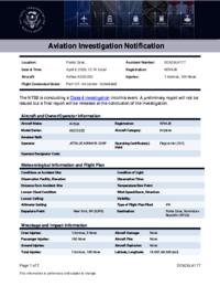 New York-John F. Kennedy International Airport, NY (JFK/KJFK) → Punta Cana International Airport (PUJ/MDPC) — crash photo